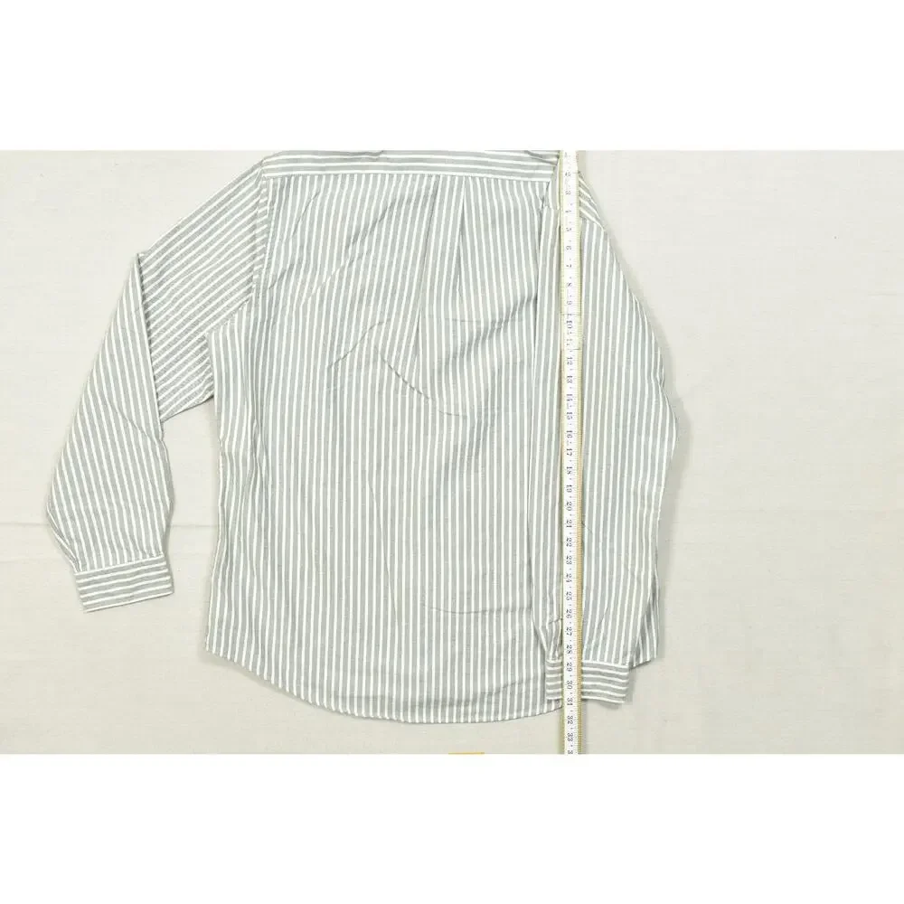 Polo Ralph Lauren Men's Button Down Size XXL 2XL Long Sleeve Pony Striped Office